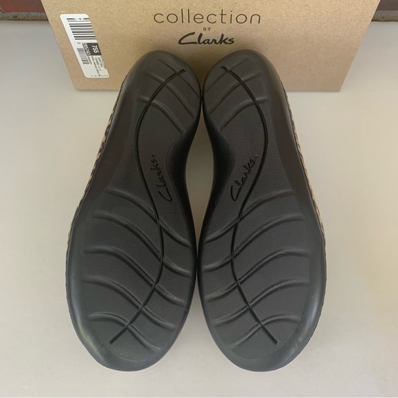 Clarks Leopard Print Flats - Picture 6 of 9